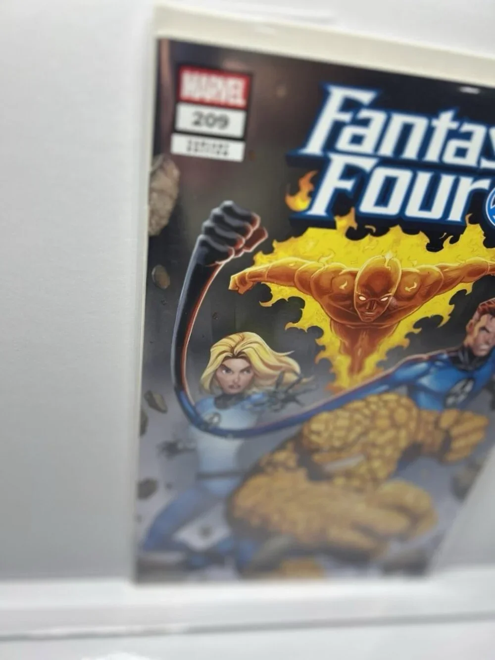 FANTASTIC FOUR 209 RON LIM SILVER FOIL WHATNOT SDCC EXCLUSIVE VARIANT NM 2025 Co
